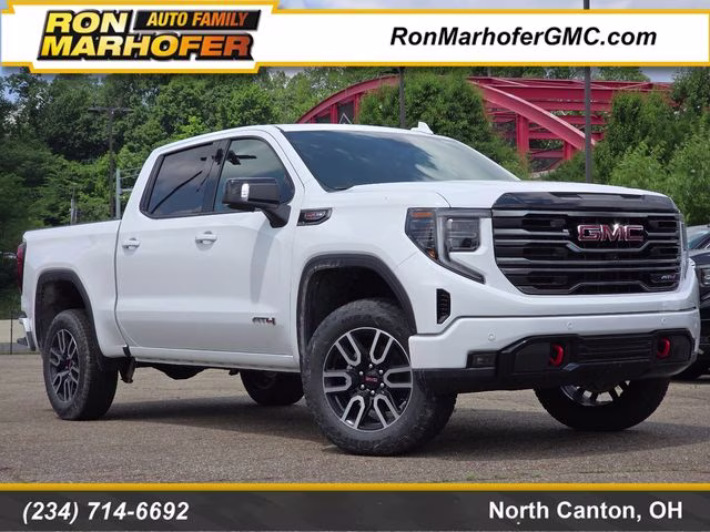 2026 Summit White GMC Sierra 1500 AT4 4X4 Truck