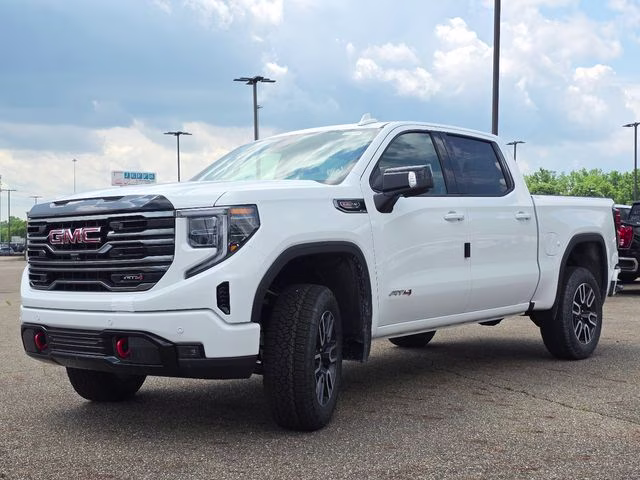 2026 Summit White GMC Sierra 1500 AT4 4X4 Truck