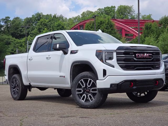 2026 Summit White GMC Sierra 1500 AT4 4X4 Truck