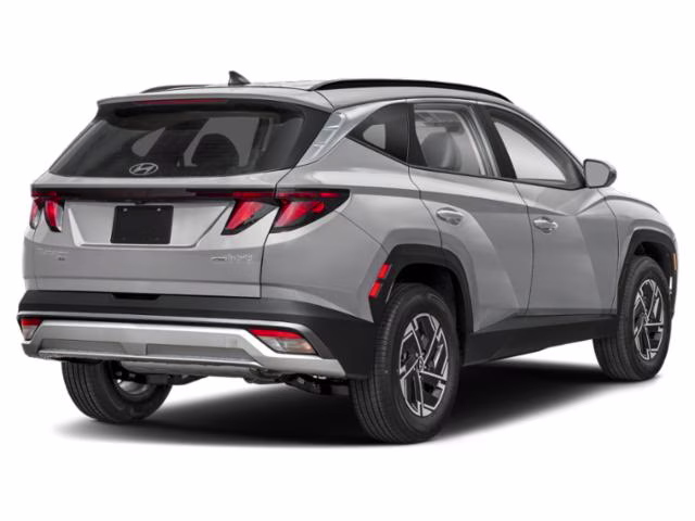 2026 Shimmering Silver Hyundai Tucson Hybrid Blue AWD SUV
