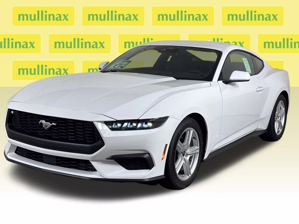 2026 Oxford White Ford Mustang EcoBoost RWD Coupe