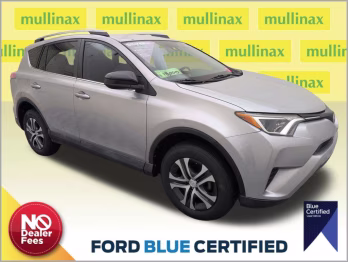 2017 Silver Sky Metallic Toyota RAV4 LE FWD SUV