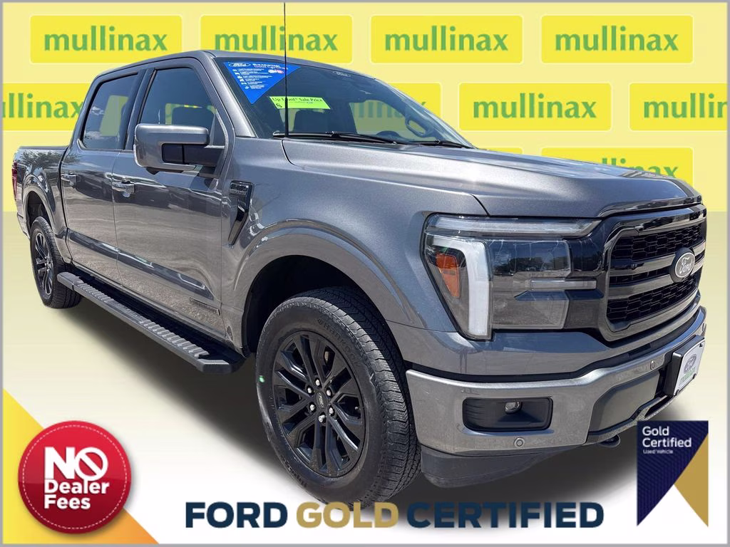 2025 Carbonized Gray Metallic Ford F-150 Lariat 4X4 Truck