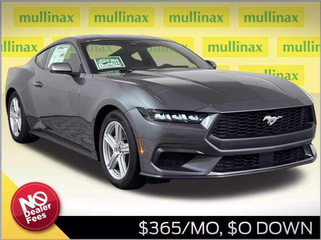 2026 Carbonized Gray Metallic Ford Mustang EcoBoost RWD Coupe