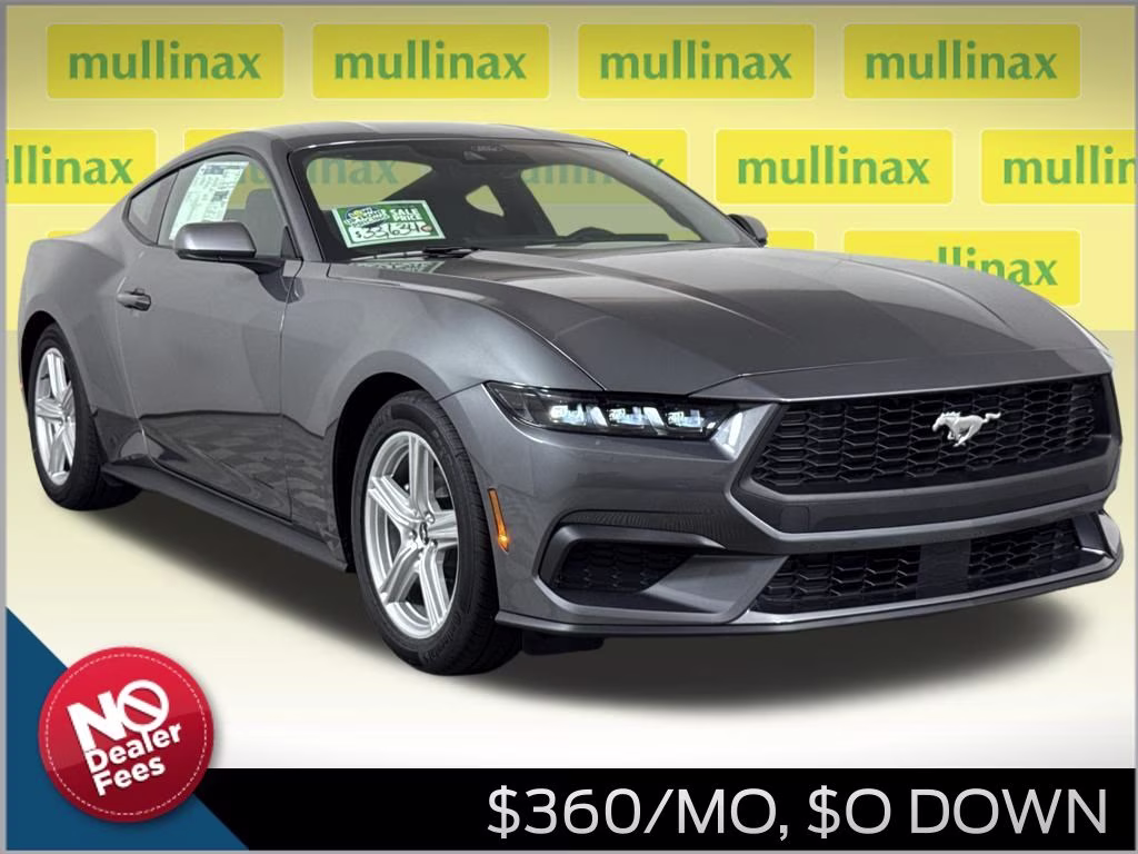 2026 Carbonized Gray Metallic Ford Mustang EcoBoost RWD Coupe