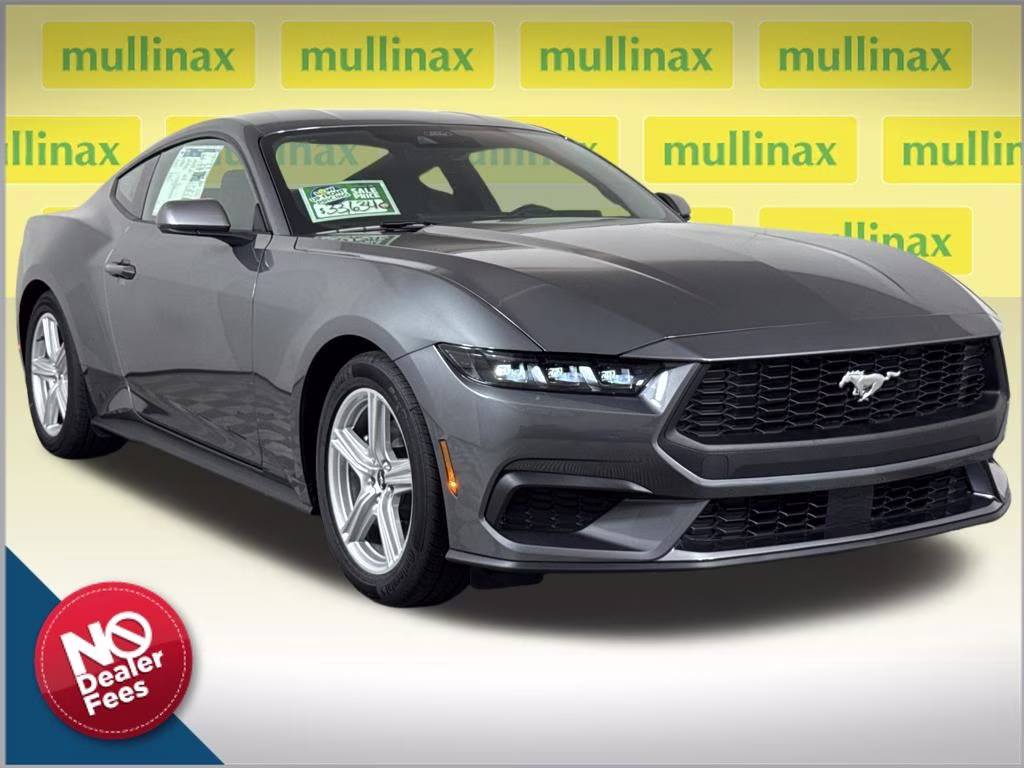 2026 Carbonized Gray Metallic Ford Mustang EcoBoost RWD Coupe