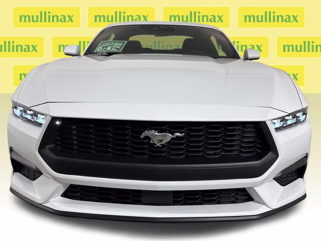 2026 Oxford White Ford Mustang EcoBoost RWD Coupe