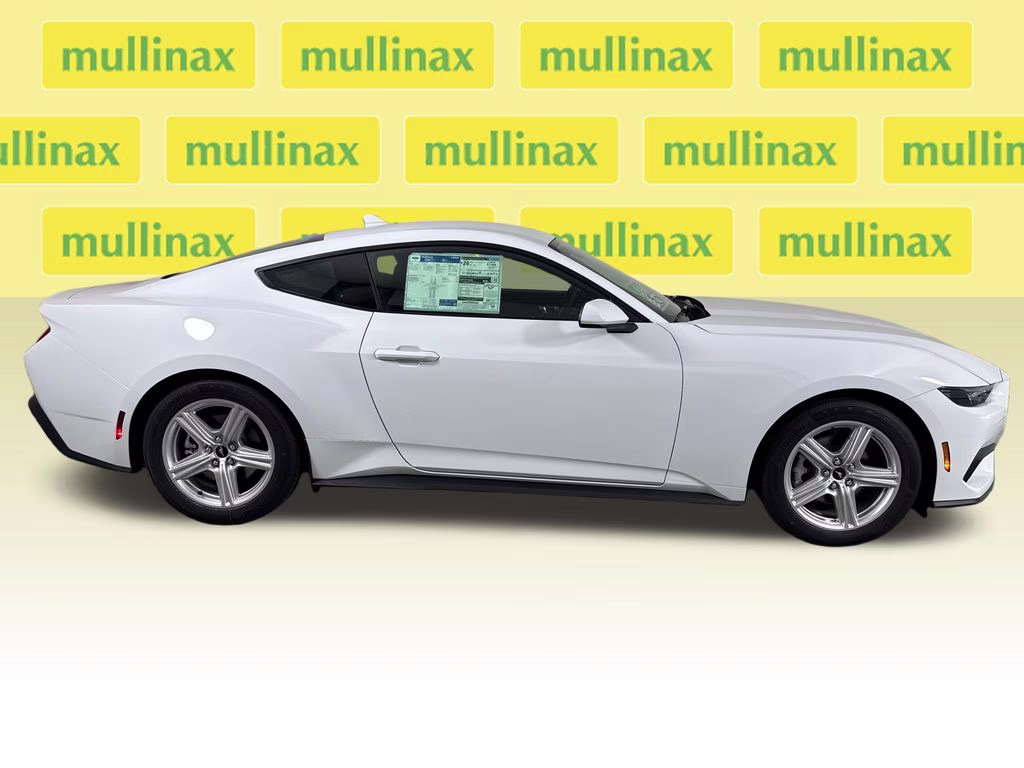 2026 Oxford White Ford Mustang EcoBoost RWD Coupe