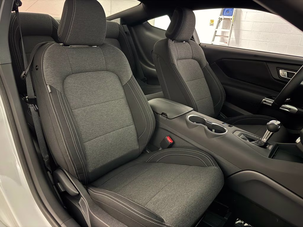 2026 Oxford White Ford Mustang EcoBoost RWD Coupe