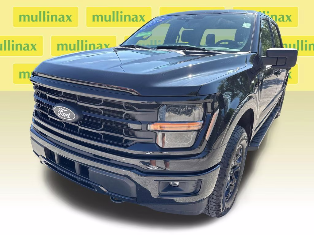 2024 Agate Black Metallic Ford F-150 XLT 4X4 Truck