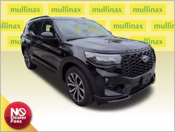 2026 Agate Black Metallic Ford Explorer ST-Line RWD SUV