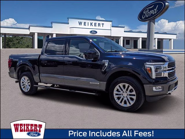 2025 Blue Metallic Ford F-150 King Ranch 4X4 Truck