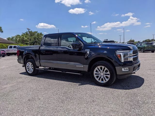 2025 Blue Metallic Ford F-150 King Ranch 4X4 Truck