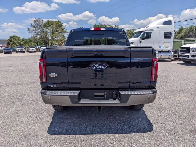2025 Blue Metallic Ford F-150 King Ranch 4X4 Truck