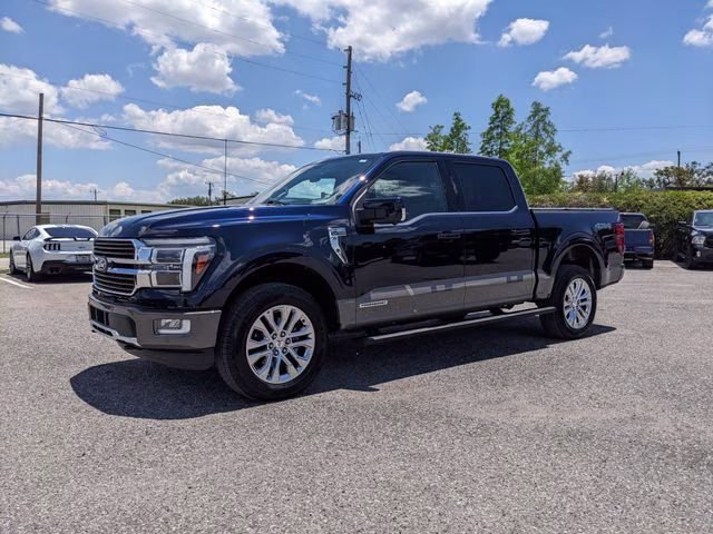 2025 Blue Metallic Ford F-150 King Ranch 4X4 Truck