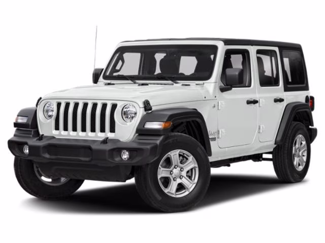 2021 Bright White Clearcoat Jeep Wrangler Unlimited Willys 4X4 SUV