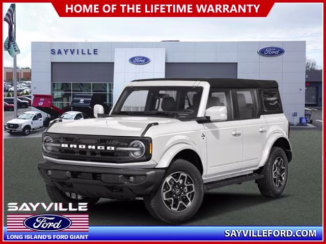 2026 Oxford White Ford Bronco Outer Banks 4 Door 4x4 4X4 SUV