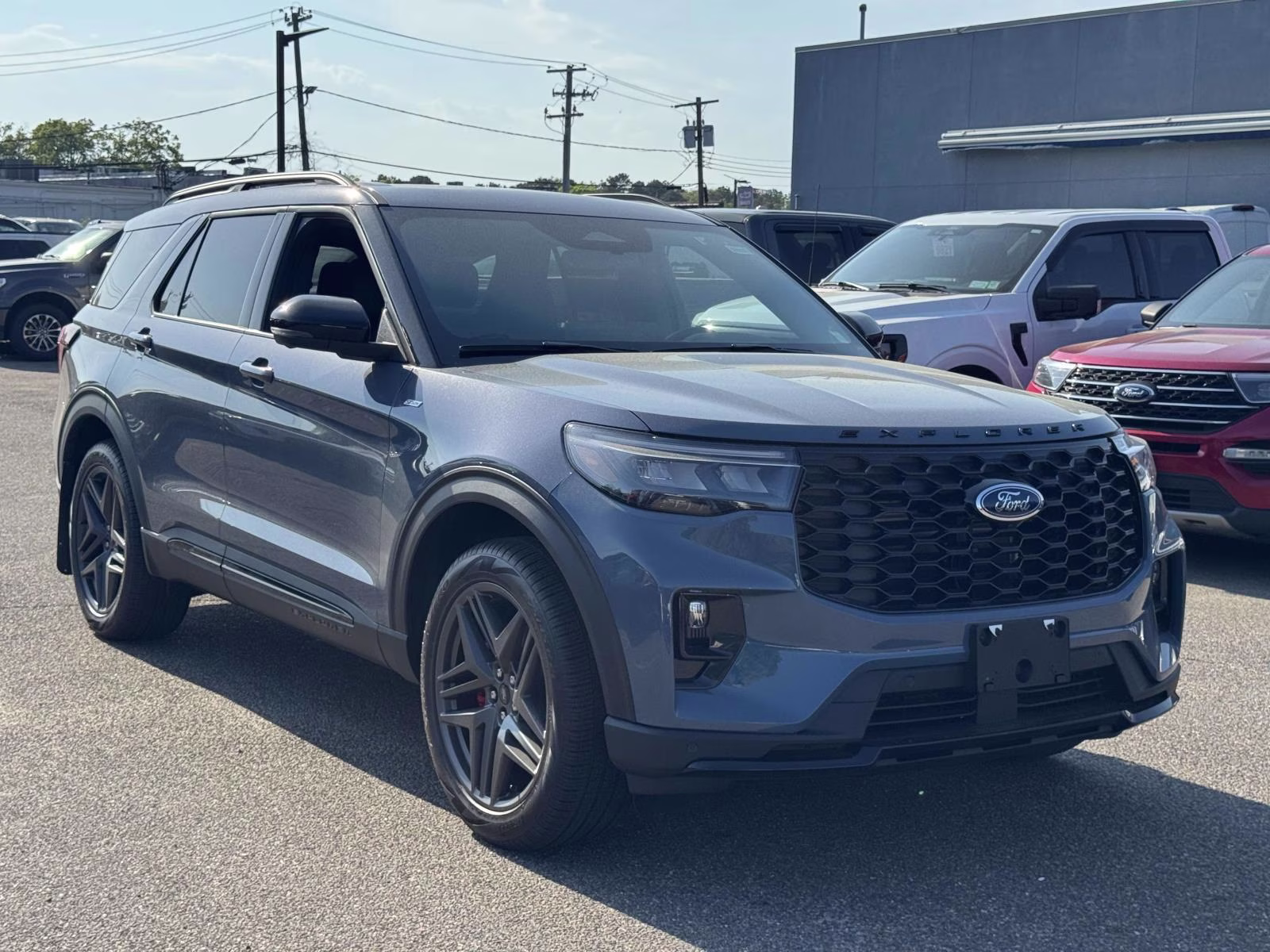 2026 Blue Ford Explorer ST-Line 4X4 SUV