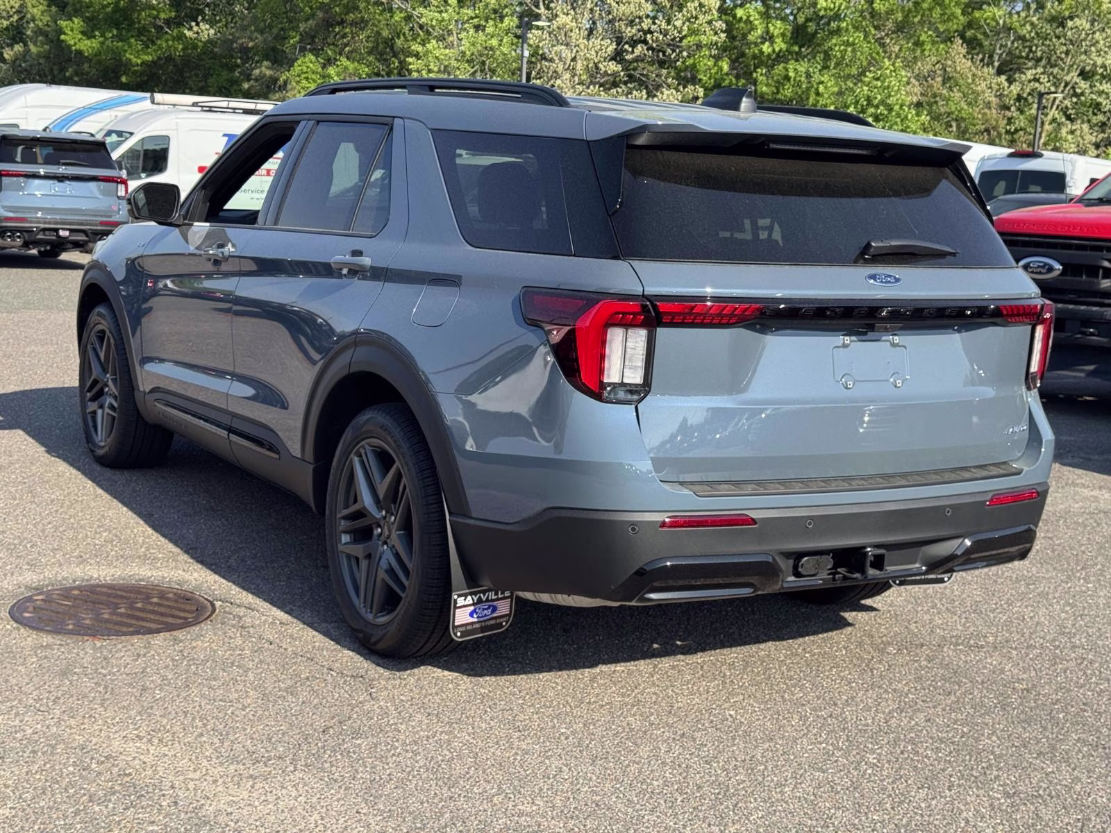2026 Blue Ford Explorer ST-Line 4X4 SUV