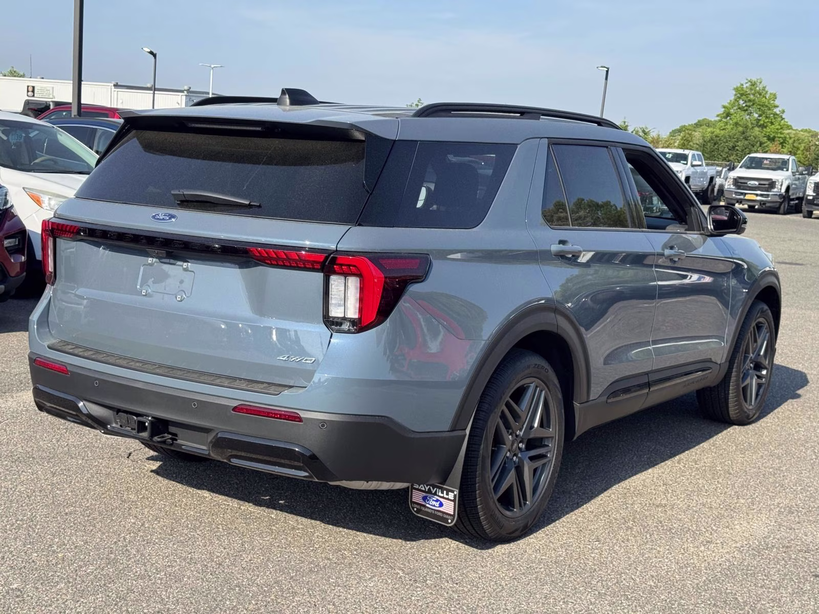 2026 Blue Ford Explorer ST-Line 4X4 SUV