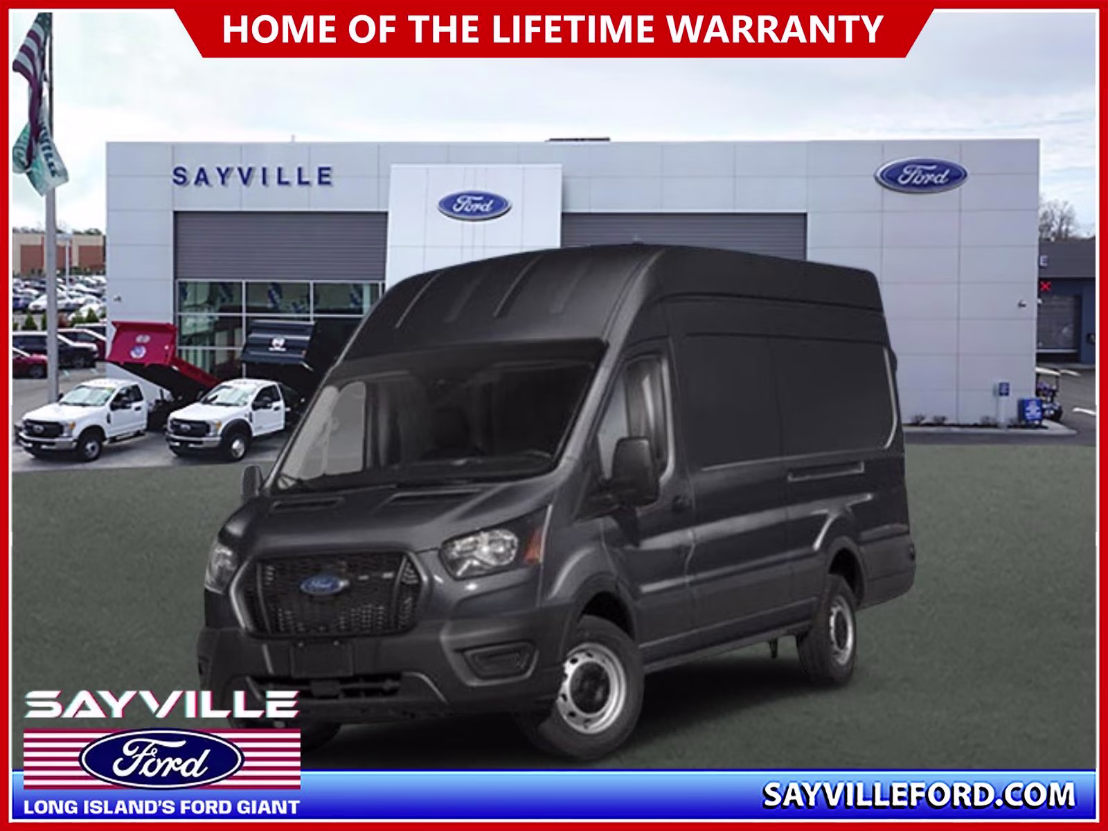 2026 Agate Black Metallic Ford Transit Cargo Van Base RWD Van