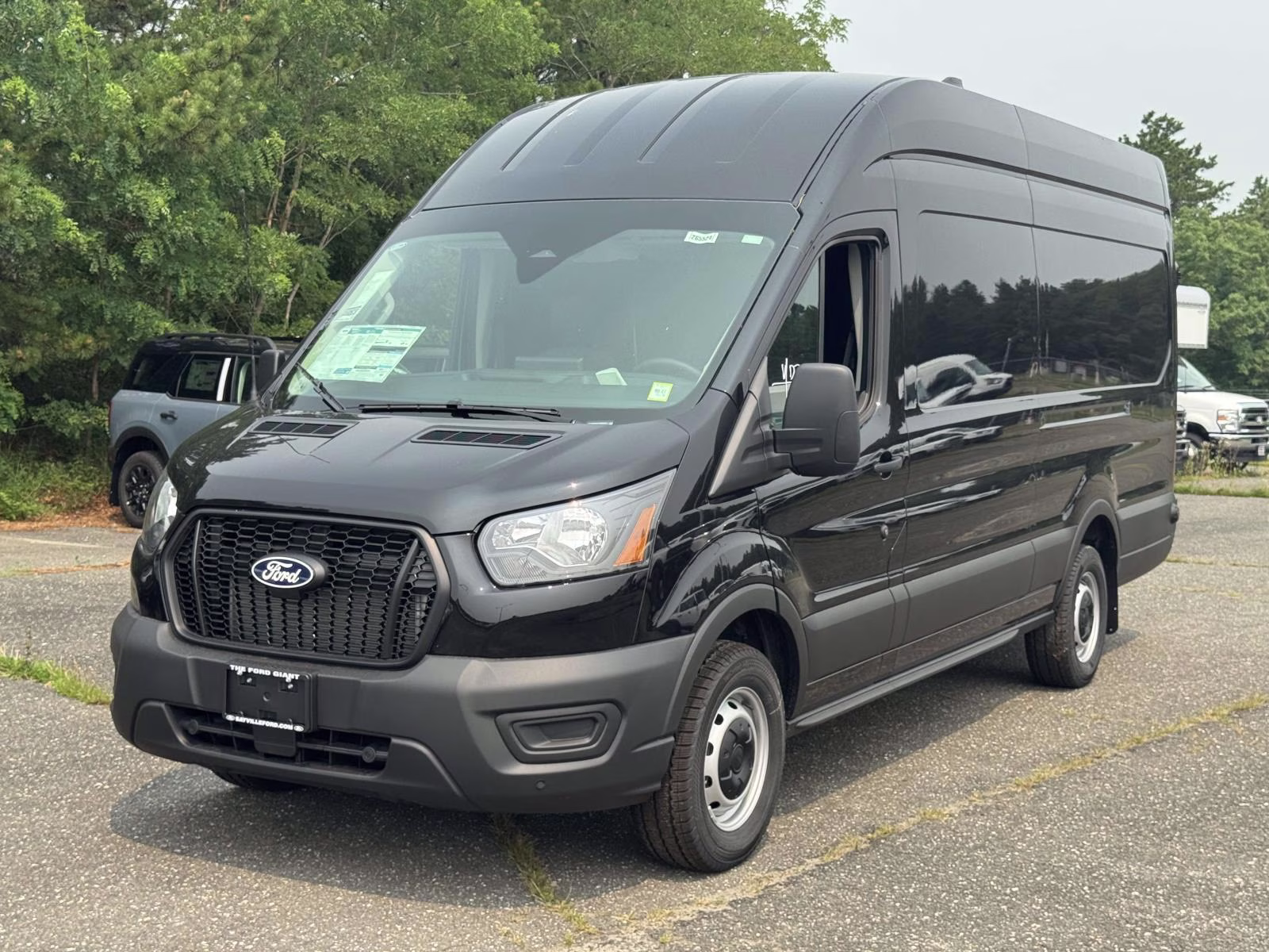 2026 Agate Black Metallic Ford Transit Cargo Van Base RWD Van