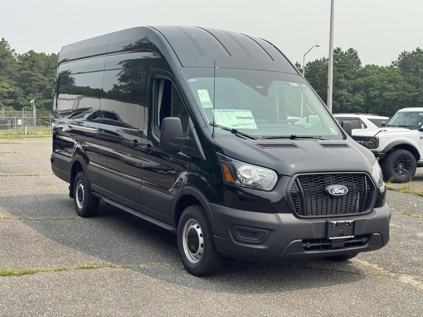 2026 Agate Black Metallic Ford Transit Cargo Van Base RWD Van
