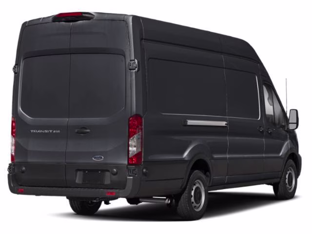 2026 Agate Black Metallic Ford Transit Cargo Van T-350 148 EL Hi Rf 9500 GVWR RWD RWD Van