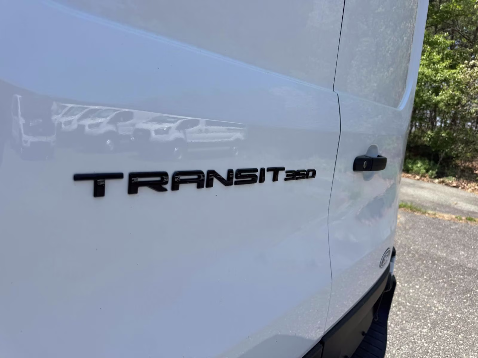 2026 White Ford Transit Cargo Van Base RWD Van