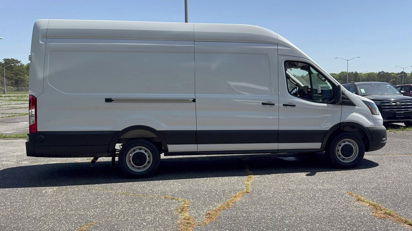2026 White Ford Transit Cargo Van Base RWD Van