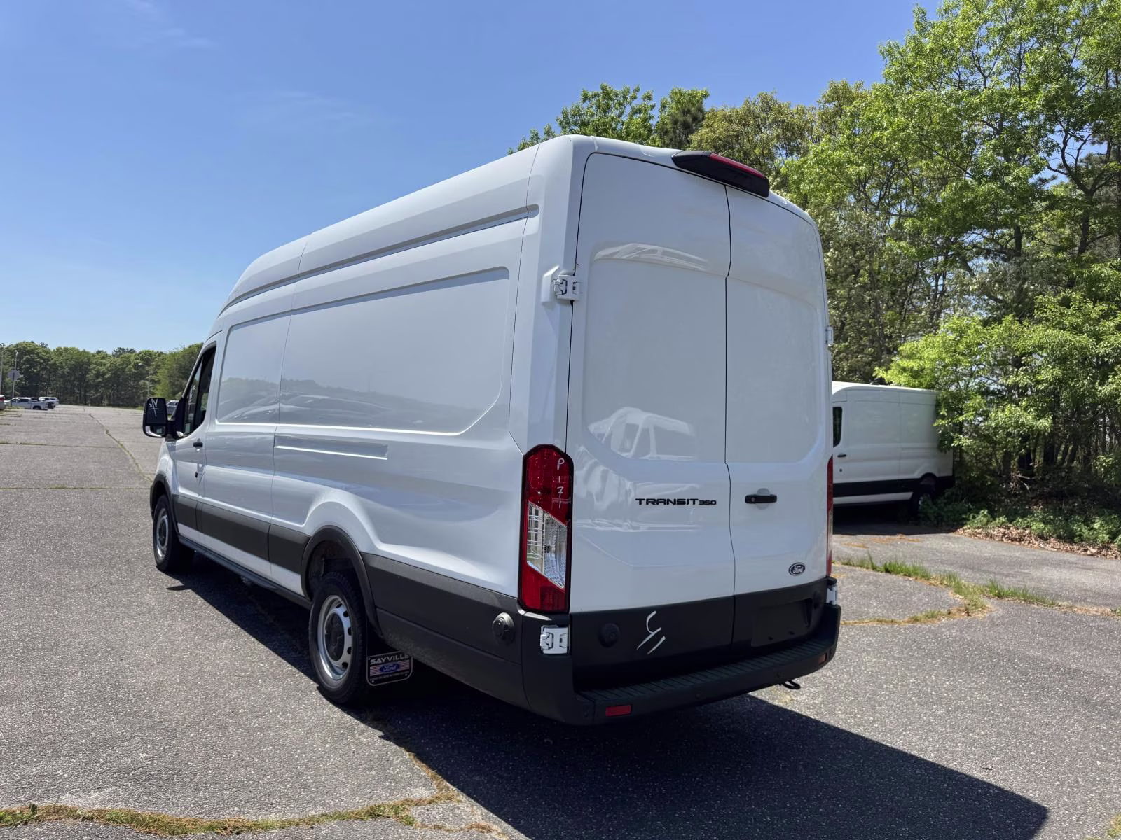 2026 White Ford Transit Cargo Van Base RWD Van