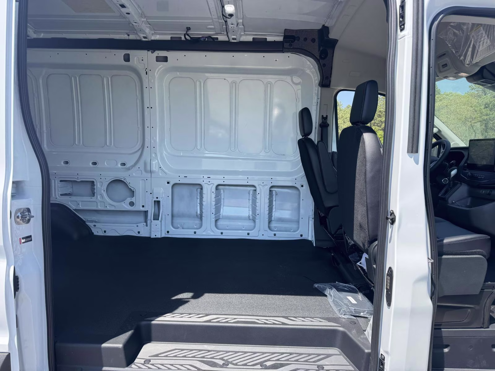 2026 White Ford Transit Cargo Van Base RWD Van