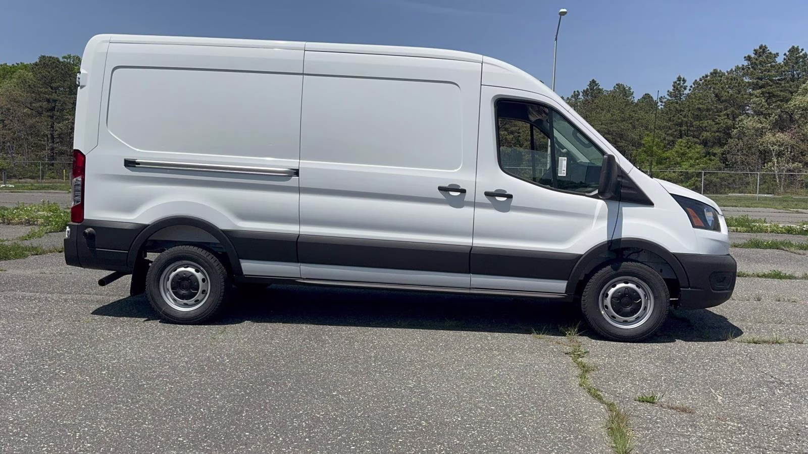 2026 White Ford Transit Cargo Van Base RWD Van