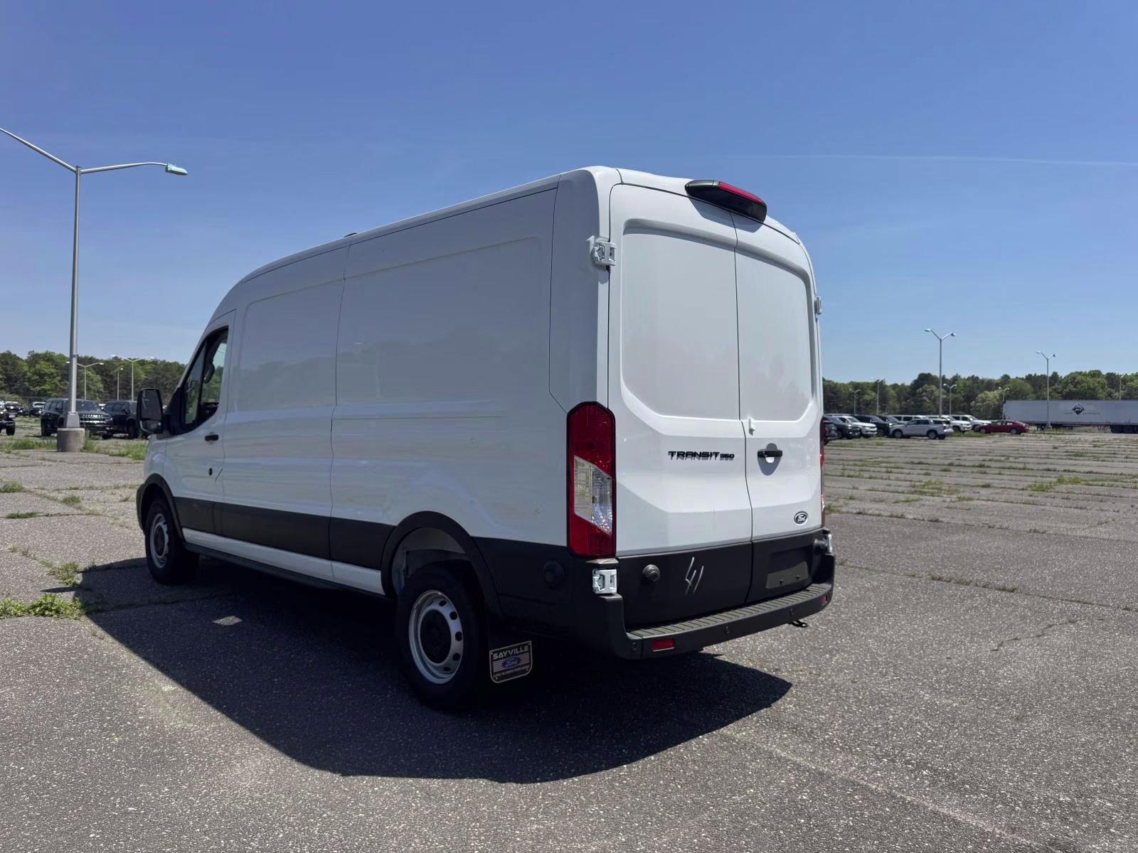 2026 White Ford Transit Cargo Van Base RWD Van