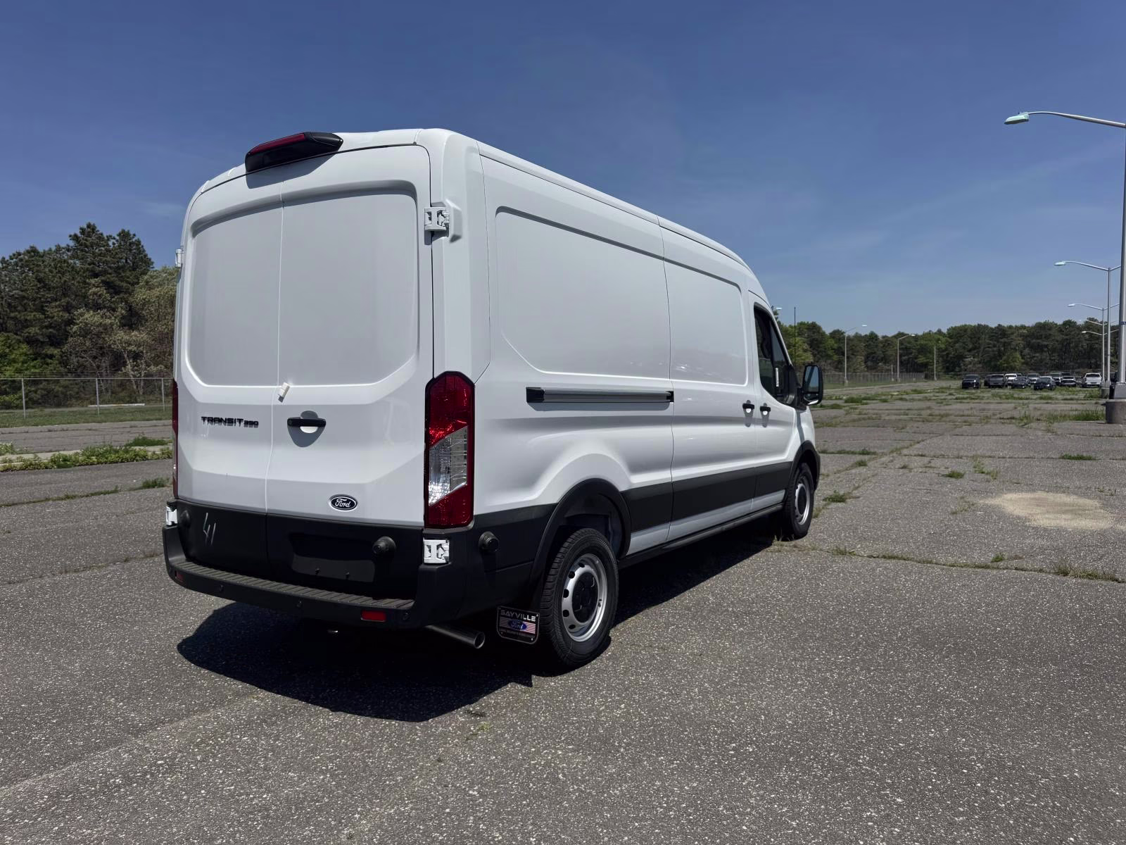 2026 White Ford Transit Cargo Van Base RWD Van