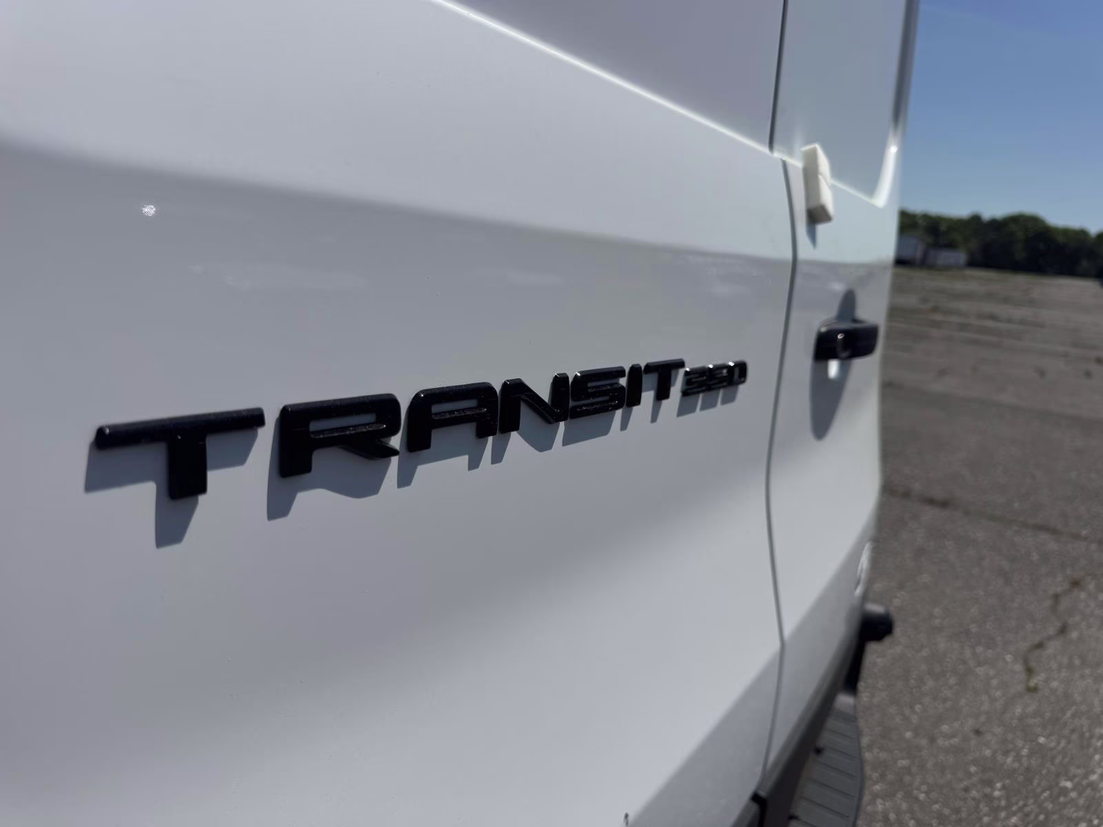2026 White Ford Transit Cargo Van Base RWD Van