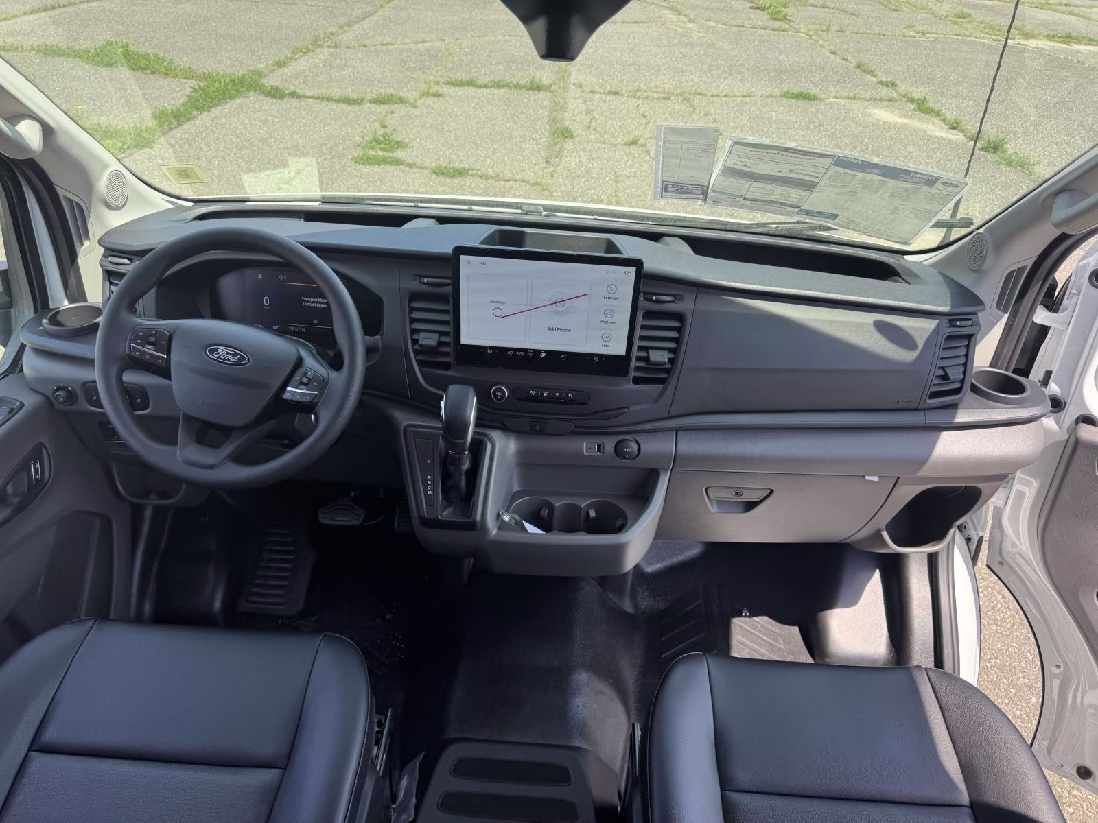 2026 White Ford Transit Cargo Van Base RWD Van