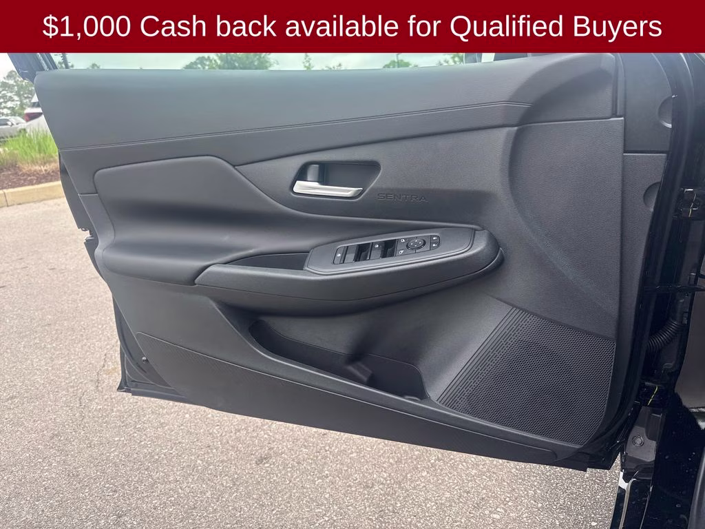2026 Super Black Nissan Sentra SV FWD Sedan