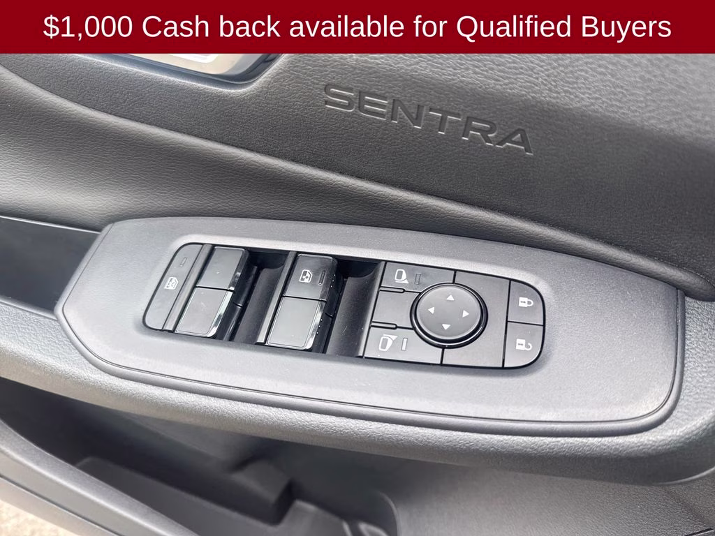 2026 Super Black Nissan Sentra SV FWD Sedan