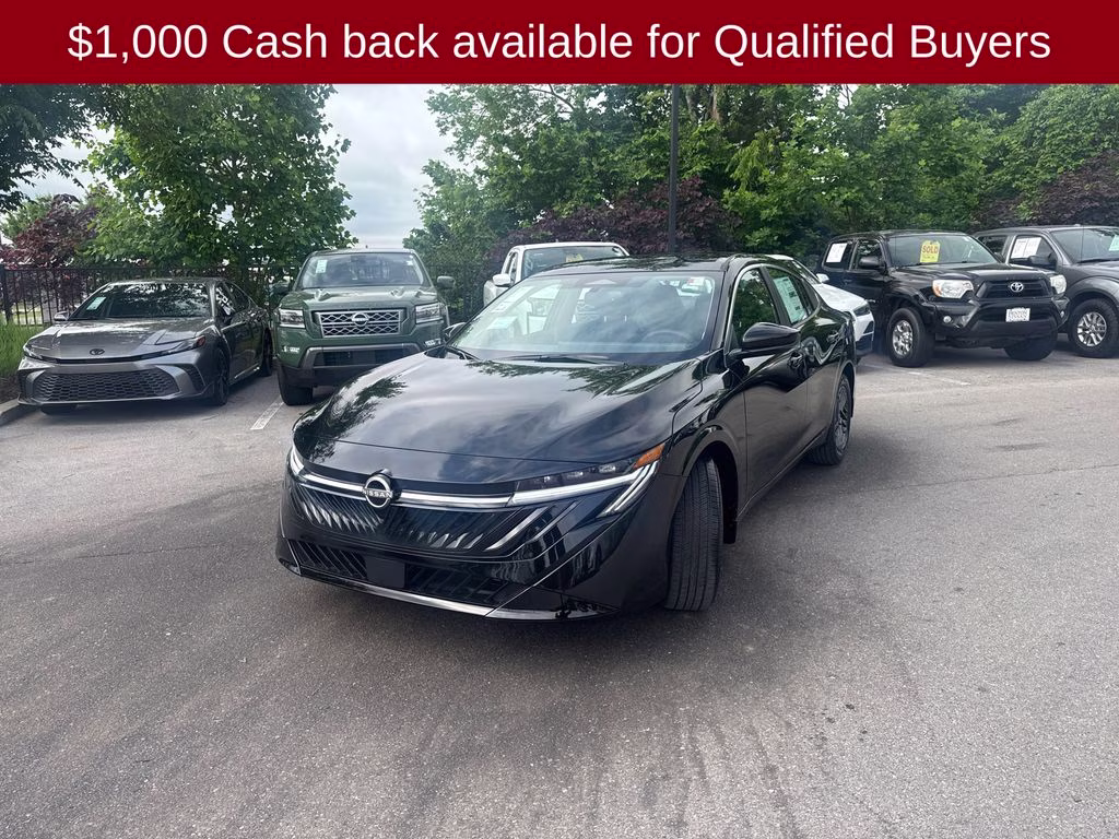 2026 Super Black Nissan Sentra SV FWD Sedan