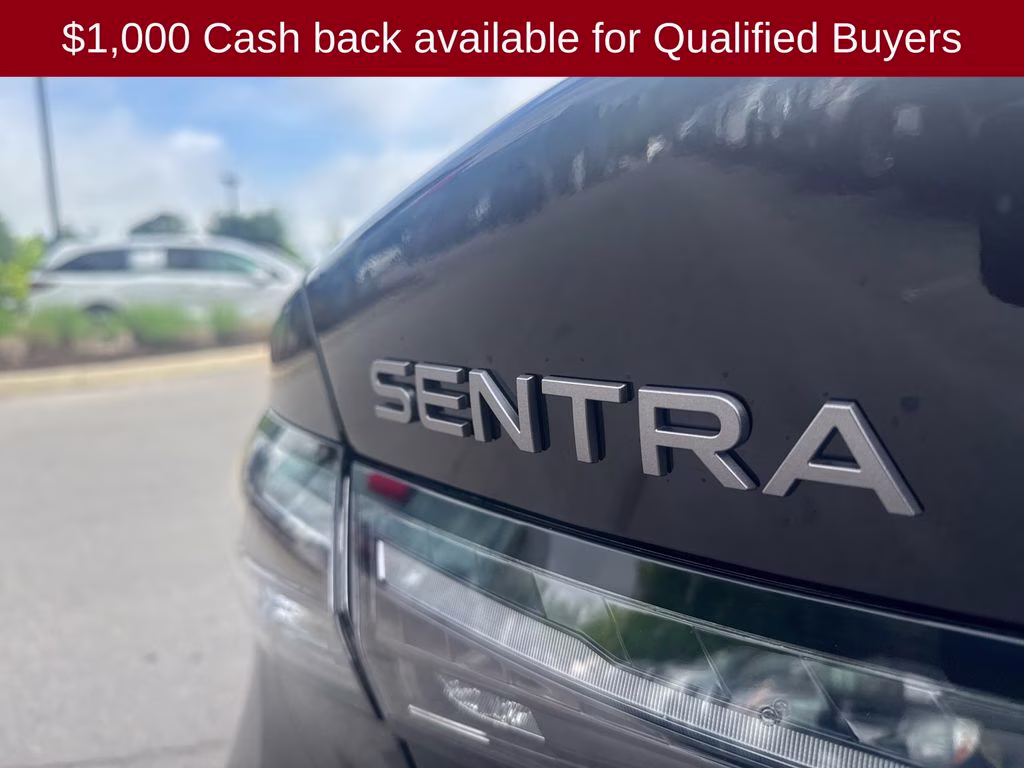 2026 Super Black Nissan Sentra SV FWD Sedan