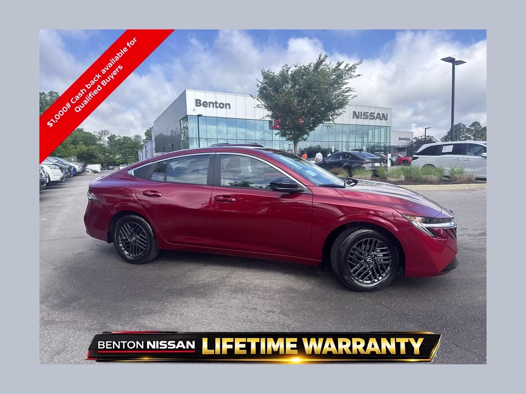 2026 Scarlet Ember Tintcoat Nissan Sentra SV FWD Sedan