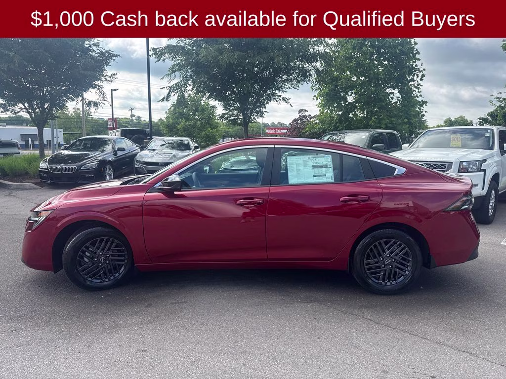 2026 Scarlet Ember Tintcoat Nissan Sentra SV FWD Sedan