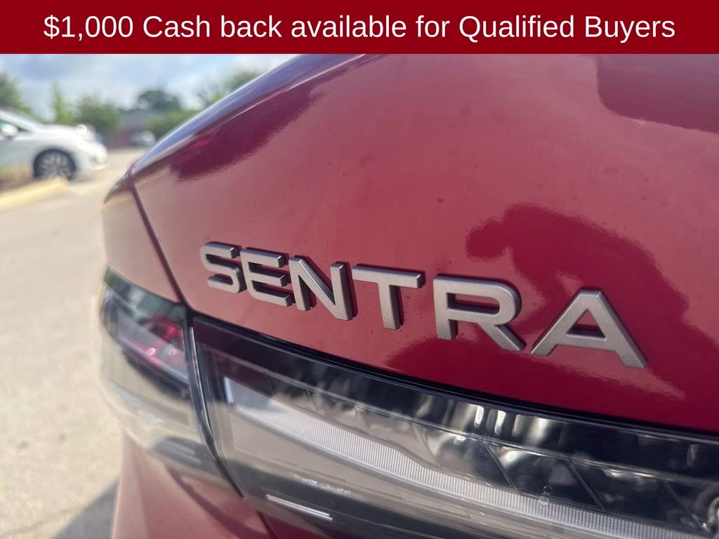 2026 Scarlet Ember Tintcoat Nissan Sentra SV FWD Sedan
