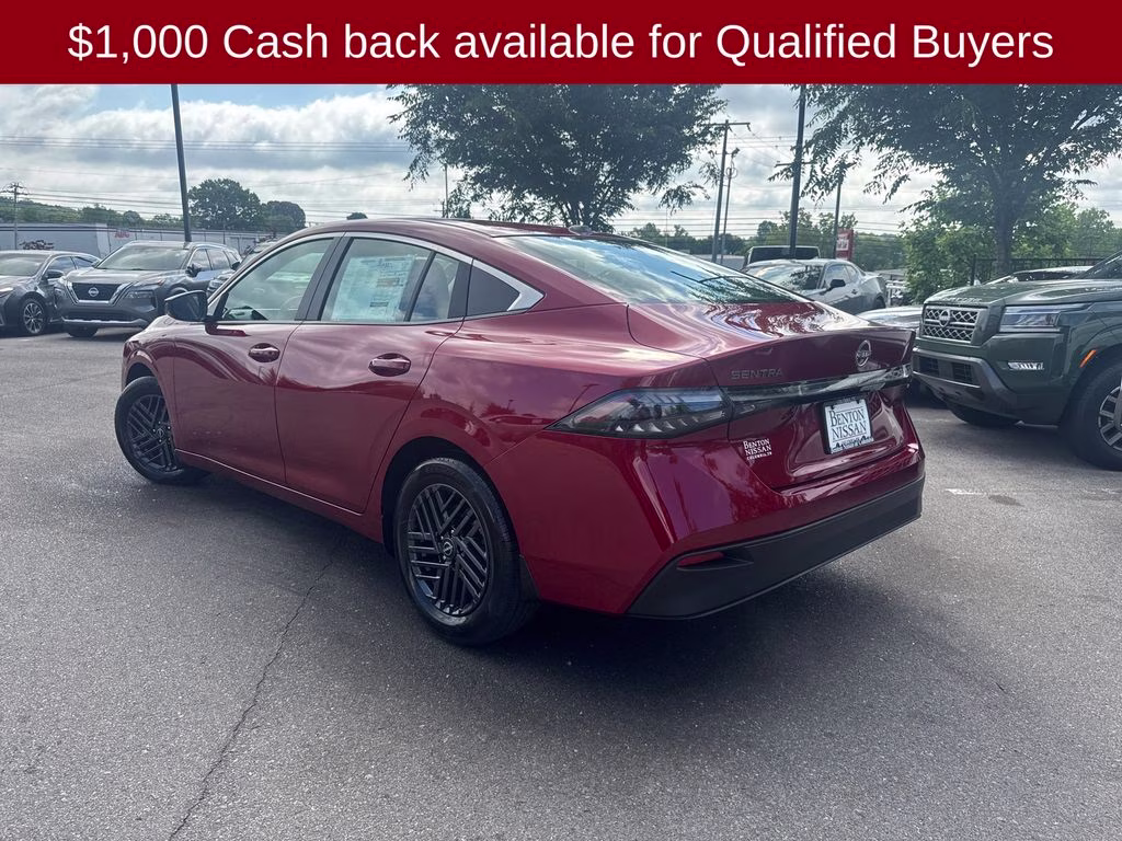 2026 Scarlet Ember Tintcoat Nissan Sentra SV FWD Sedan
