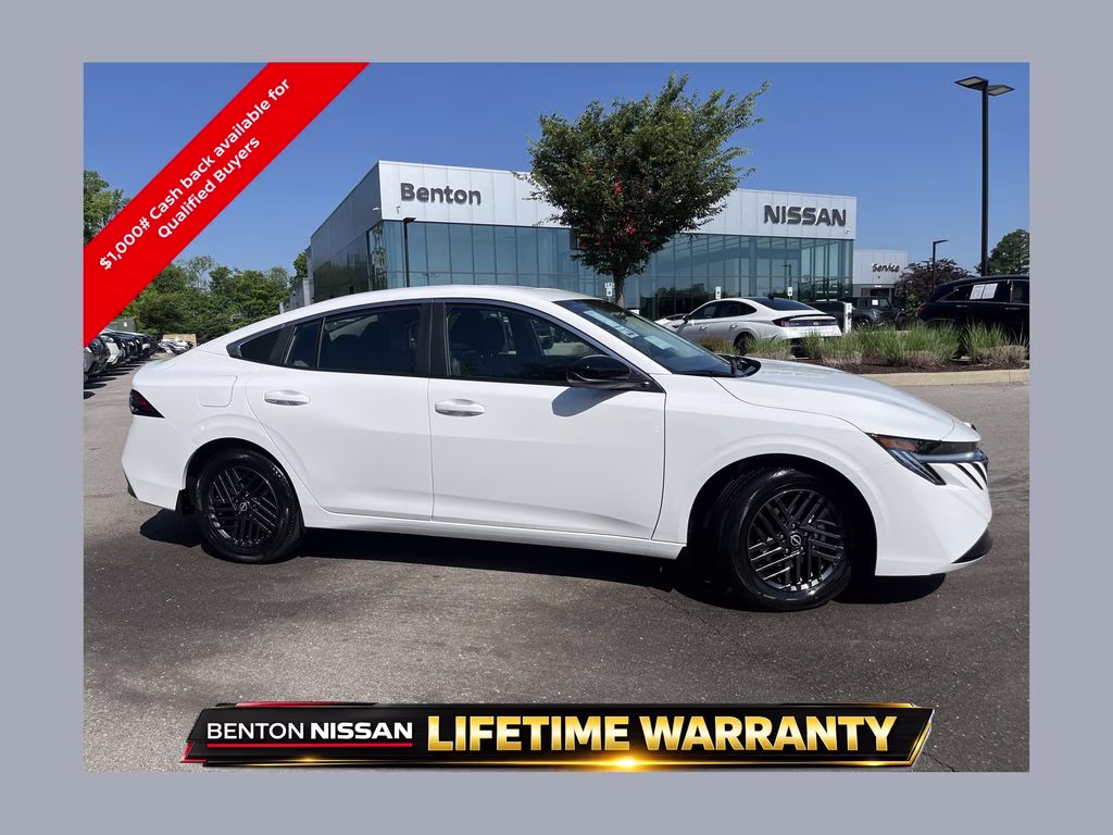 2026 Fresh Powder Nissan Sentra SV FWD Sedan