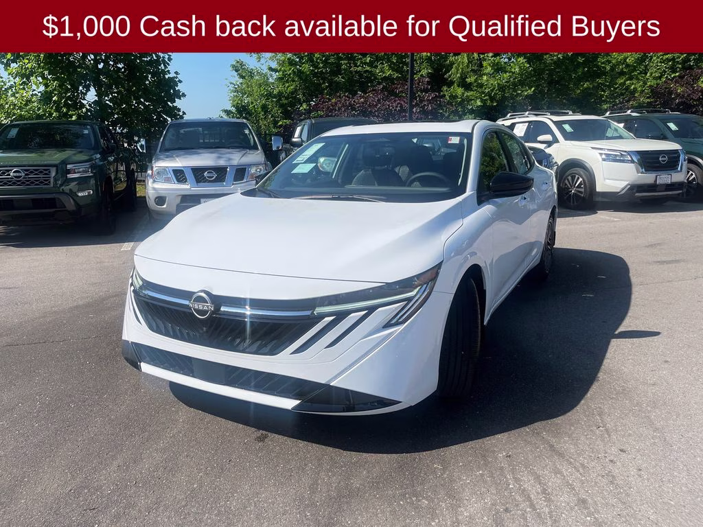 2026 Fresh Powder Nissan Sentra SV FWD Sedan