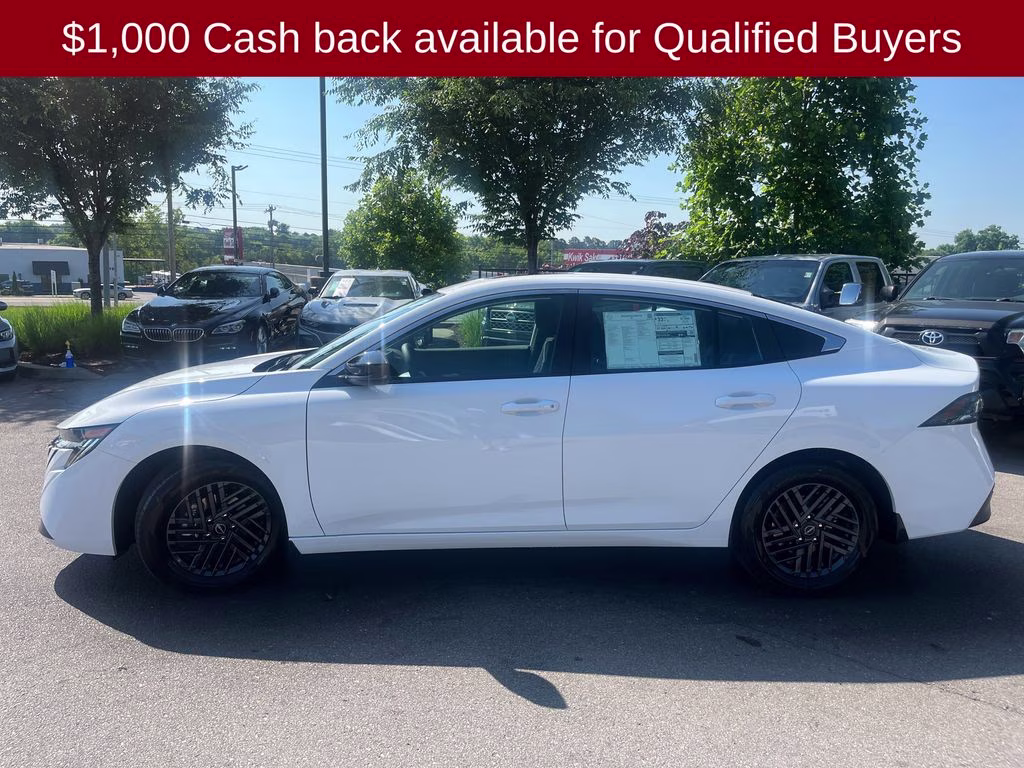 2026 Fresh Powder Nissan Sentra SV FWD Sedan
