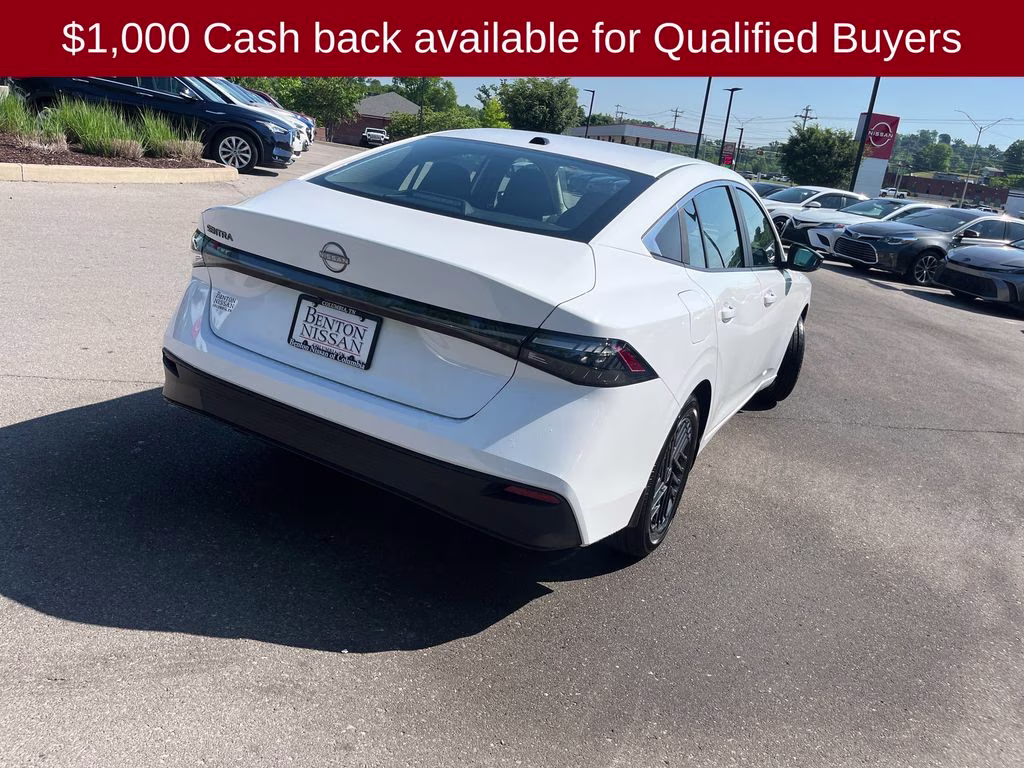 2026 Fresh Powder Nissan Sentra SV FWD Sedan