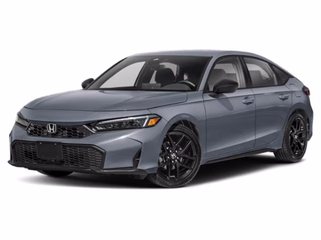2026 Urban Gray Pearl Honda Civic Sport FWD Hatchback